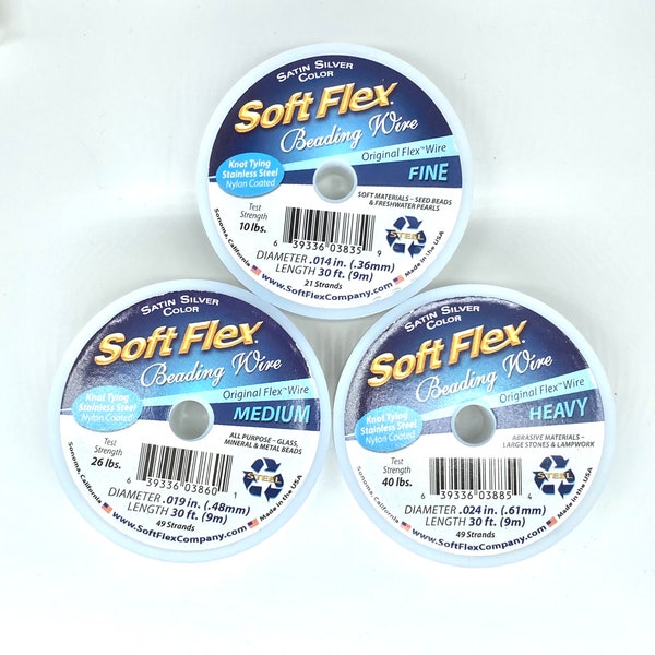 30 Ft. Soft flex wire. Choose Diameters.