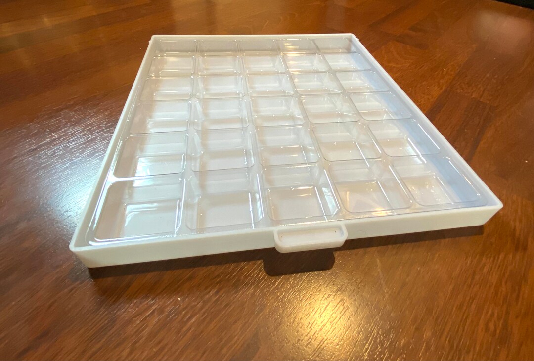 Bead Organizer Tray / Draw 30 Compartment. Stackable. Etsy