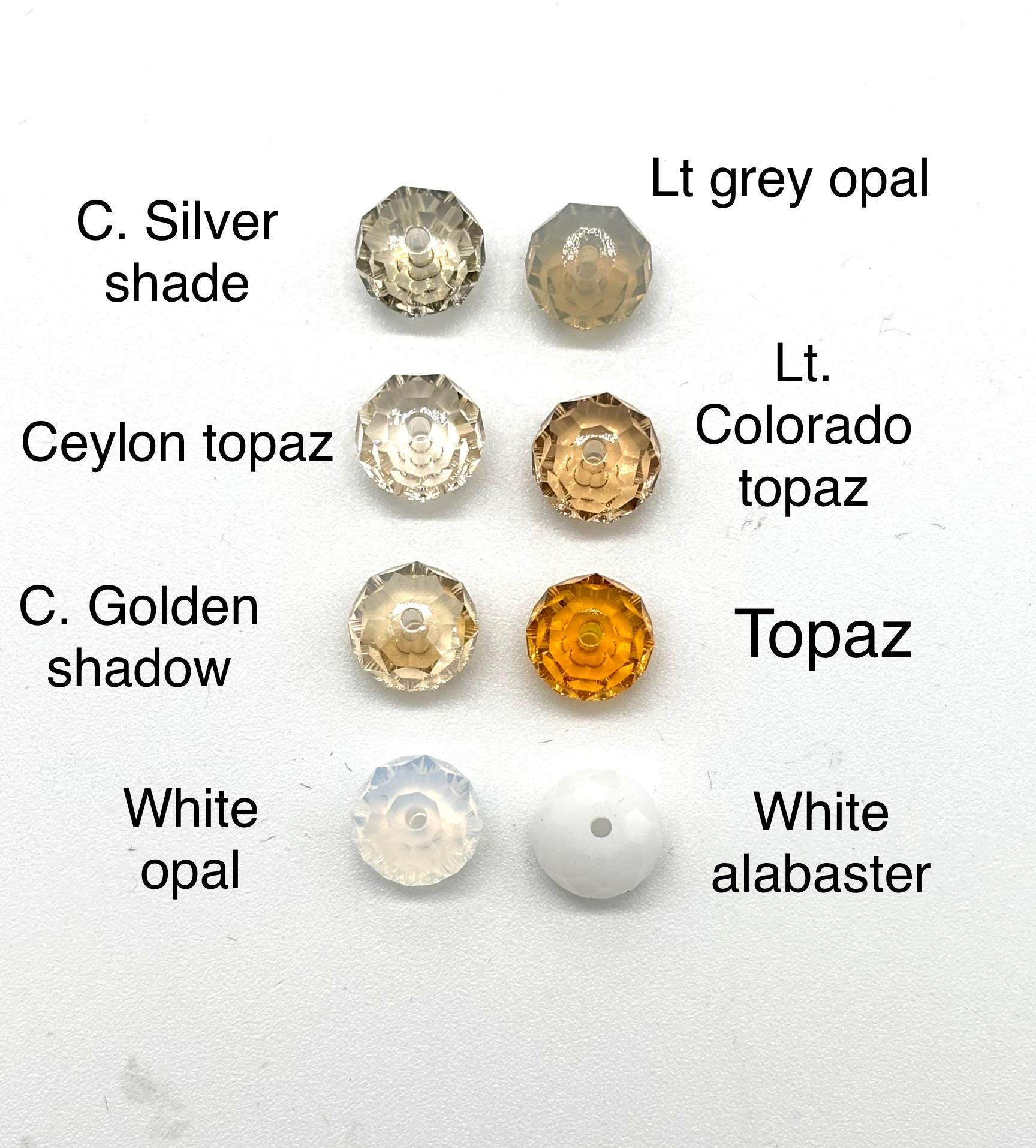 スワロ ムーンライト #5000 8mm ハンドメイド 246 Crystal Moonlight