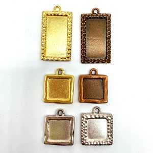 TierraCast Drop Frame Rectangle or Square. 1 piece .
