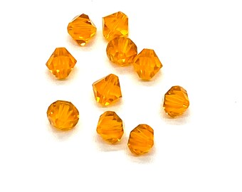 SUN 4,5 or 8 mm #5301/5328  Bicone. SWAROVSKI Crystal.