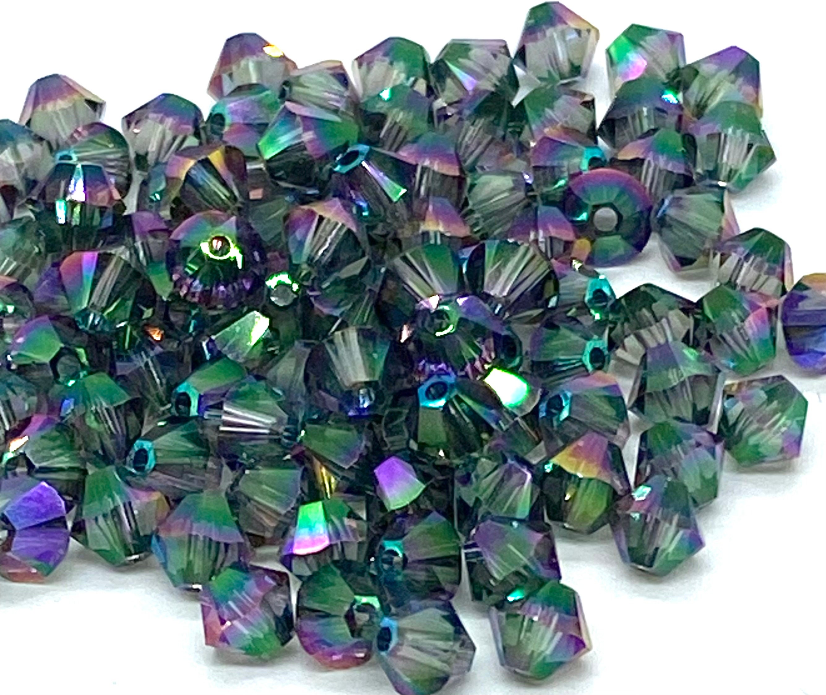 4 Mm Crystal Paradise Shine 2X. Genuine Swarovski Crystal