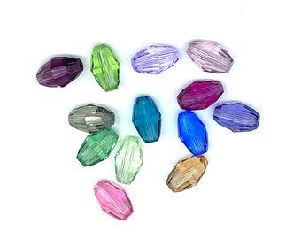 Art #5200 9x6 mm SWAROVSKI®  beads. Vintage Crystal beads. choose Quantity.