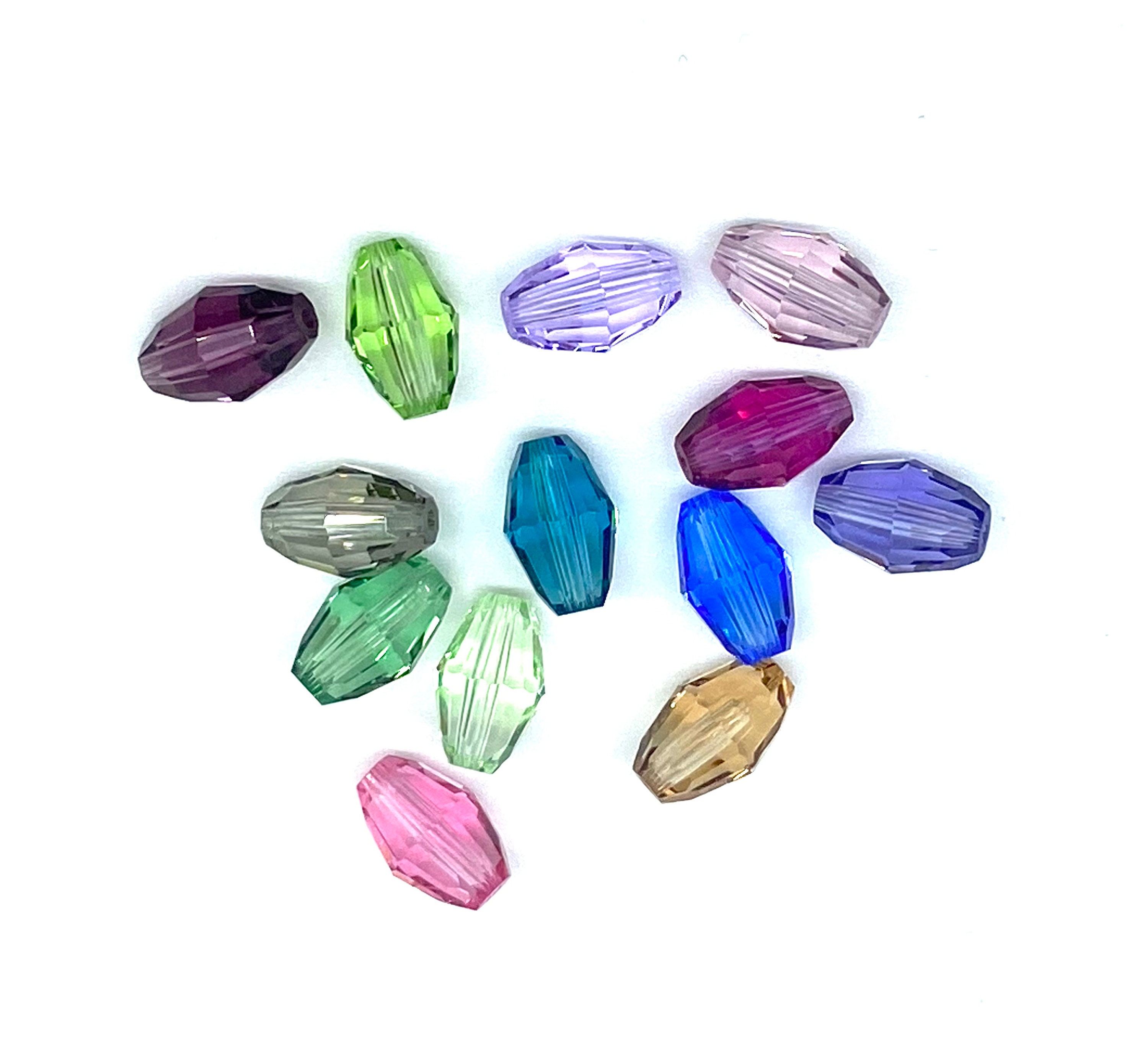 Art #5200 9x6 mm SWAROVSKI® beads. Vintage Crystal beads. choose Quantity.