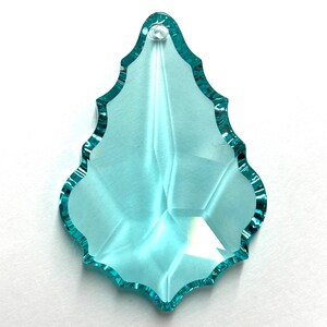 38 mm #6091 Swarovski Crystal Baroque Pendants. Choose colors Antique Aquamarine