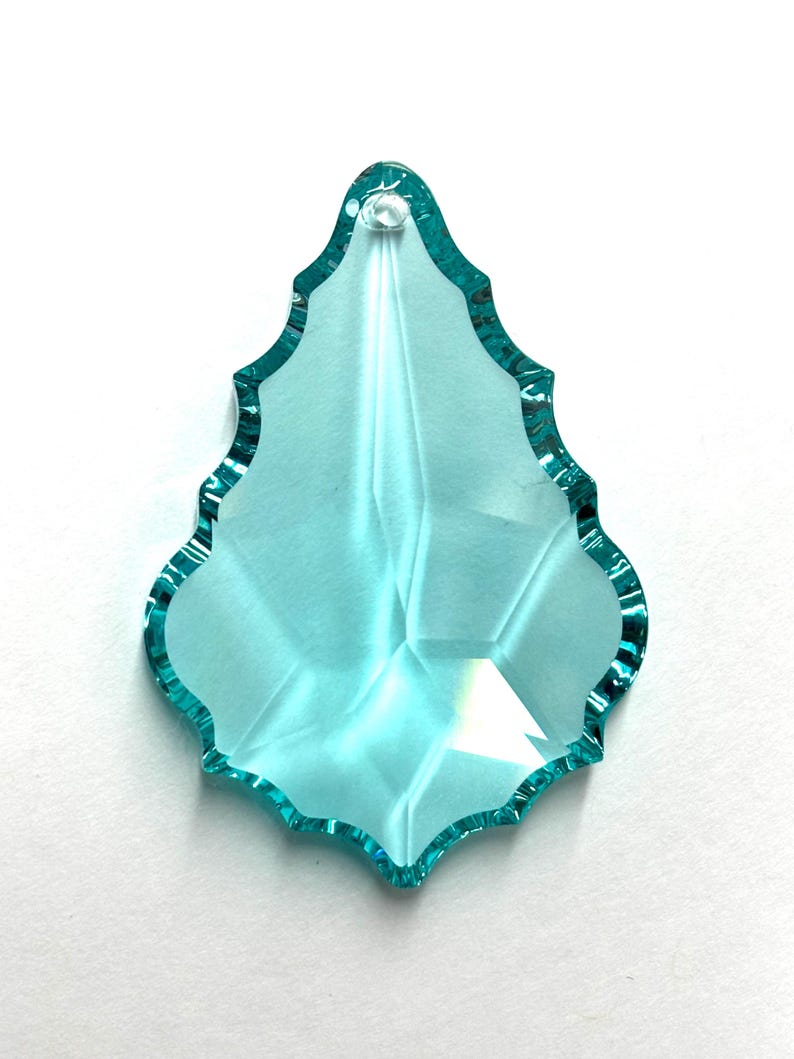 38 mm #6091 Swarovski Crystal Baroque Pendants. Choose colors Antique Aquamarine