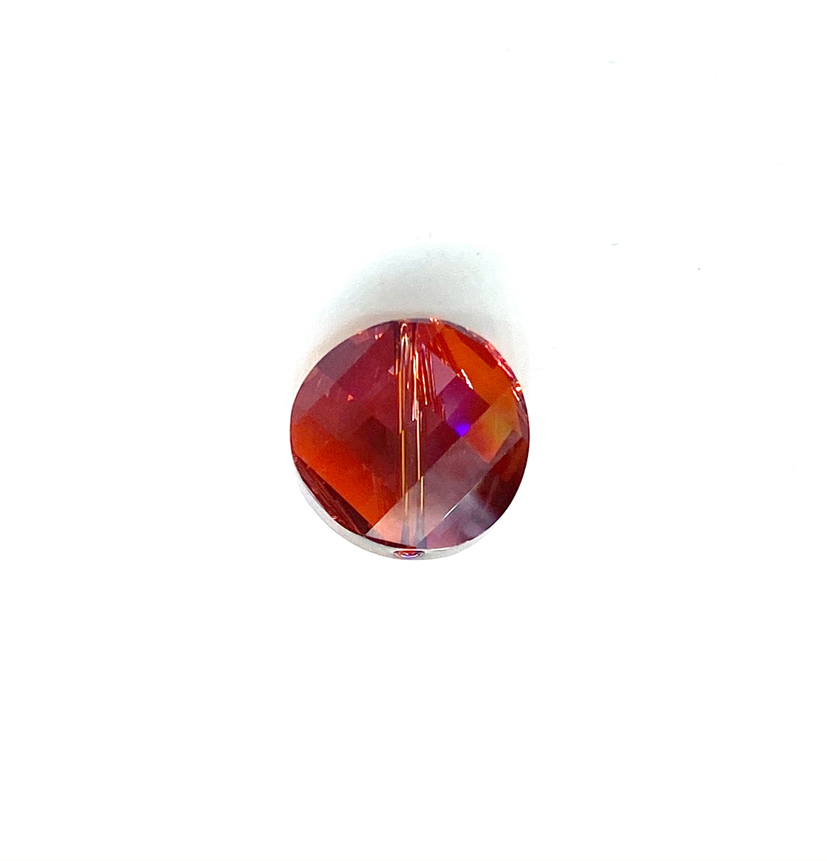 18 Mm #5621 Twist Beads. Genuine Swarovski Crystal. Choose Color 