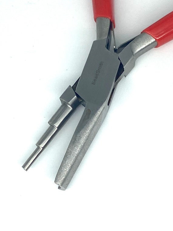 The Beadsmith Wire Looping Pliers - Concave and Round Nose