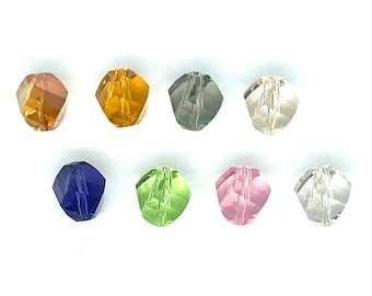 10 mm 6 Pc #5020 Helix beads Swarovski Crystal Choose colors