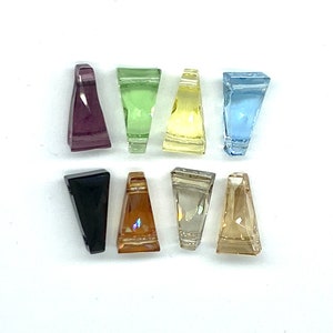 13x7 mm #5181 Keystone Beads. Swarovski Crystal. Package of 4 Pieces. Choose color.