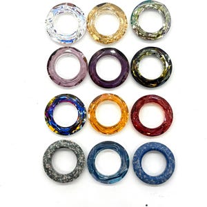 4139 Cosmic Ring 14 or 20 mm. Genuine SWAROVSKI CRYSTAL ELEMENT.