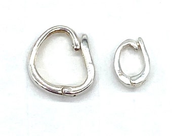 Enhancer Bail Sterling Silver .925 Choose size. Free Shipping.