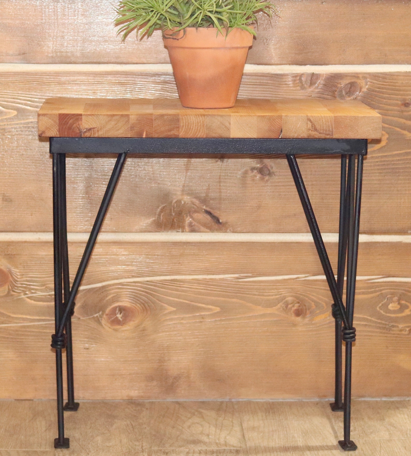 Modern Farmhouse Side Table Accent Table Living Room Etsy