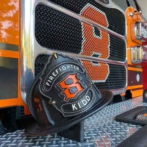 Custom Fire Shields - Personalized Fire Dept Helmet Shields