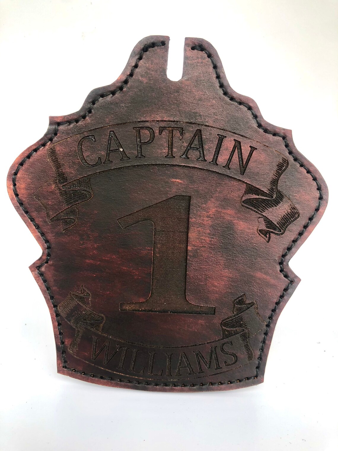 Firefighter Helmet Shield Custom Leather Front Shields Etsy