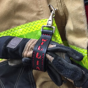 Fire Academy Graduation Gift - Firefighter Glove Strap / Tamer Personalized - Great Gift for all Firemen