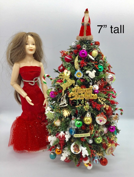 miniature dollhouse christmas decorations