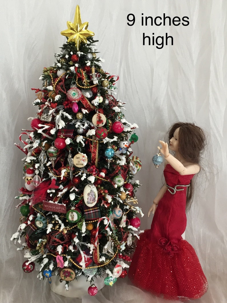 miniature dollhouse christmas decorations
