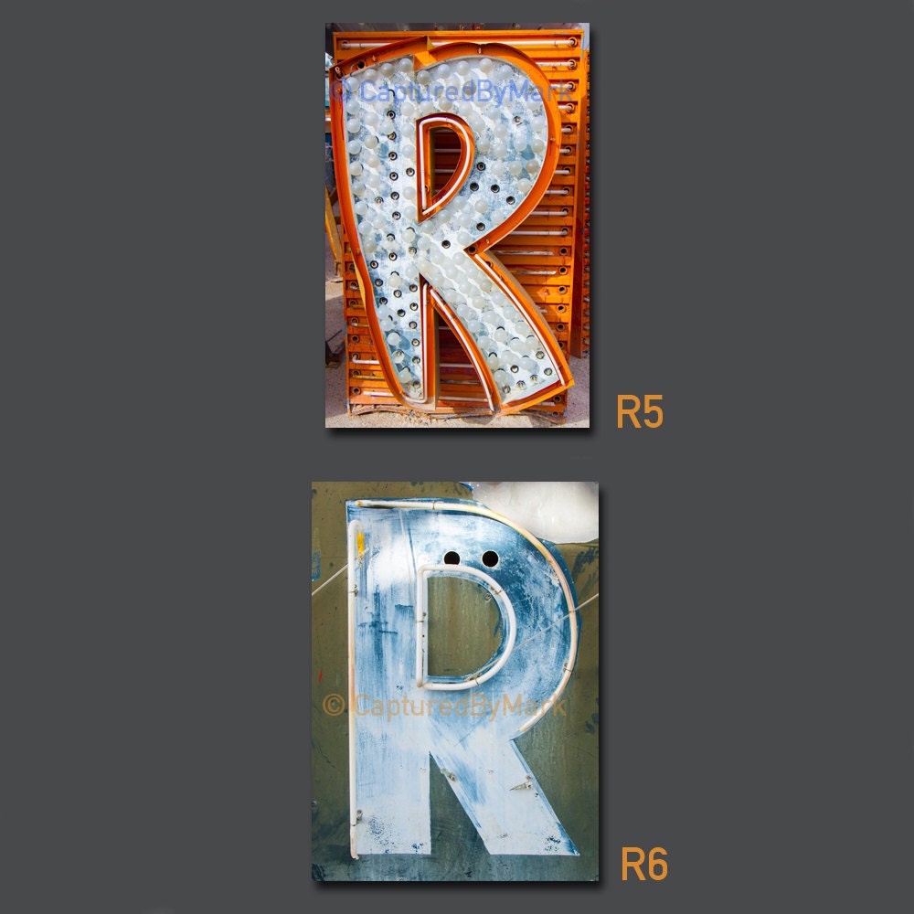 Damon Arts Nola “R” Letter Art