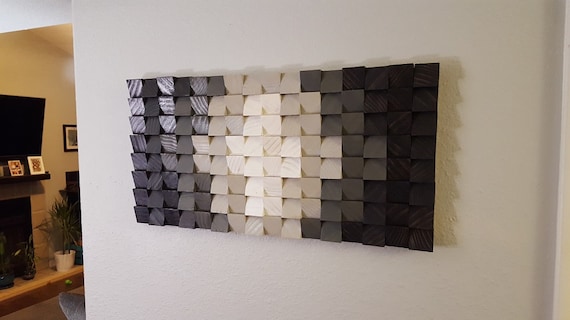 Wood wall art, wood wall decor, wood wall sculpture, wood wall art large, 3D wood wall art, abstract wood art, FREE SHIPPING!