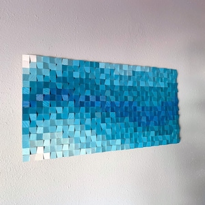 Wood wall art, wood wall decor, wood wall sculpture, wood wall art large, wood wall panel art, 3D wood wall art, sensory art, FREE SHIPPING!