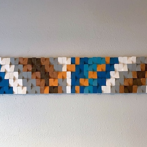 Wood wall art, wood wall decor, wood wall sculpture, wood wall art large, wood wall panel art, 3D wood wall art, SHIPPING Included!