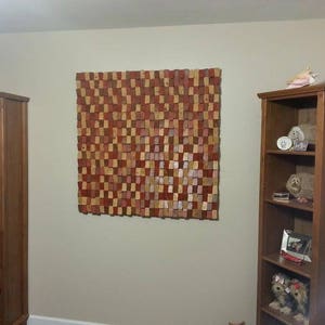 Wood wall art, wood wall decor, wood wall sculpture, wood wall art large, wood wall panel art, wood wall hanging, SHIPPING Included!