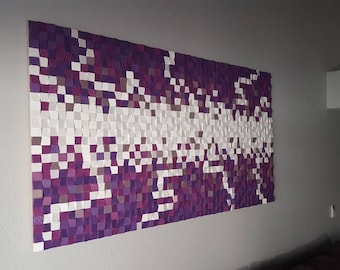 Wood wall art, wood wall decor, wood wall sculpture, wood wall art large, wood wall panel art, 3D wood wall art, SHIPPING Included!