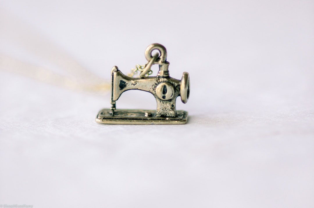 Sewing Machine Jewelry /sewing Machine Necklace /gift for Etsy