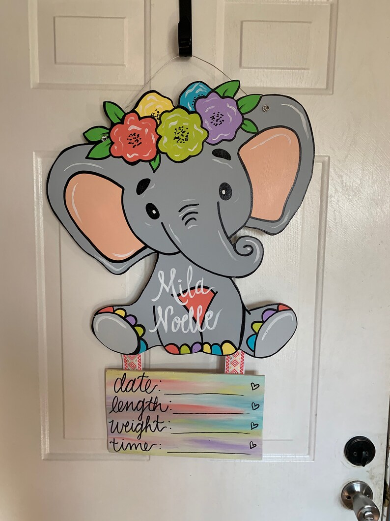 Free Free 216 Elephant Birth Announcement Svg Free SVG PNG EPS DXF File