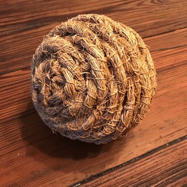 Decorative Rope Ball Etsy
