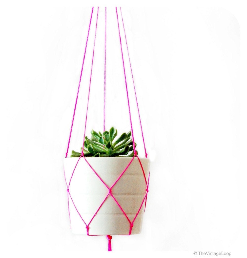 Cintre d'usine Macrame || Moderne Thin Simple 42 Pouces de Long