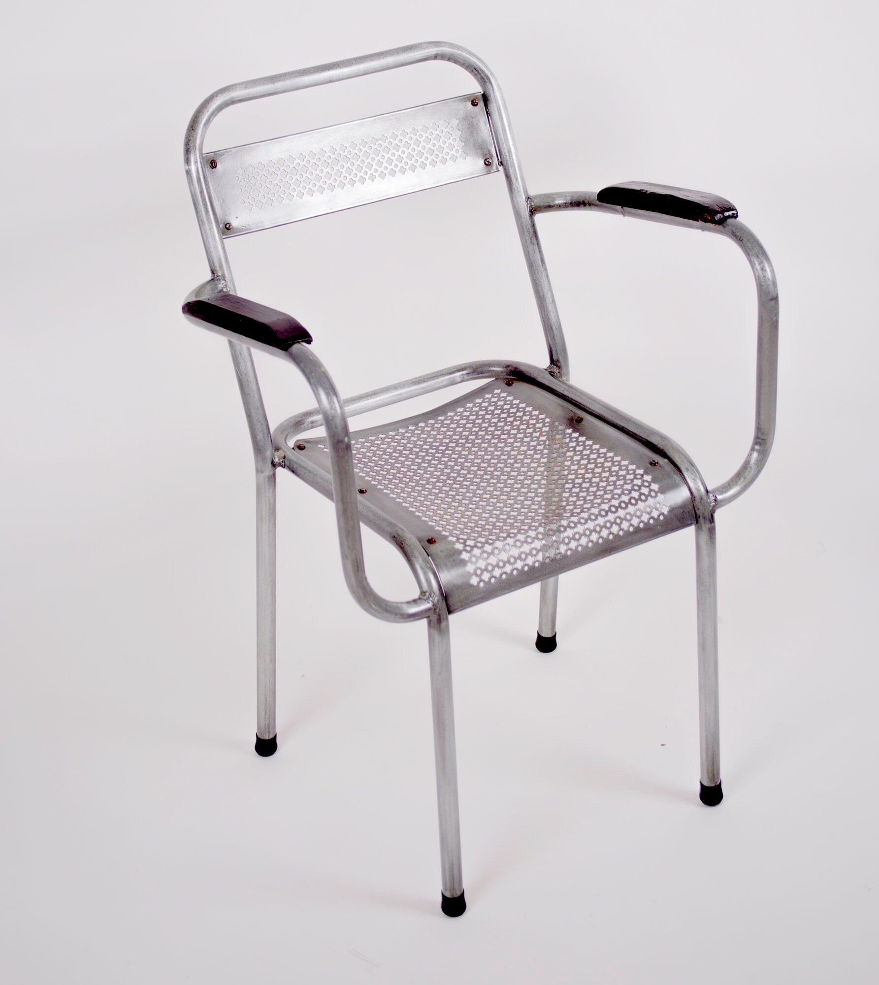 【handastore_jp】Mathieu Mategot チェア MATHIEU MATEGOT Pair of Metal Armchair Rigitulle French Mid