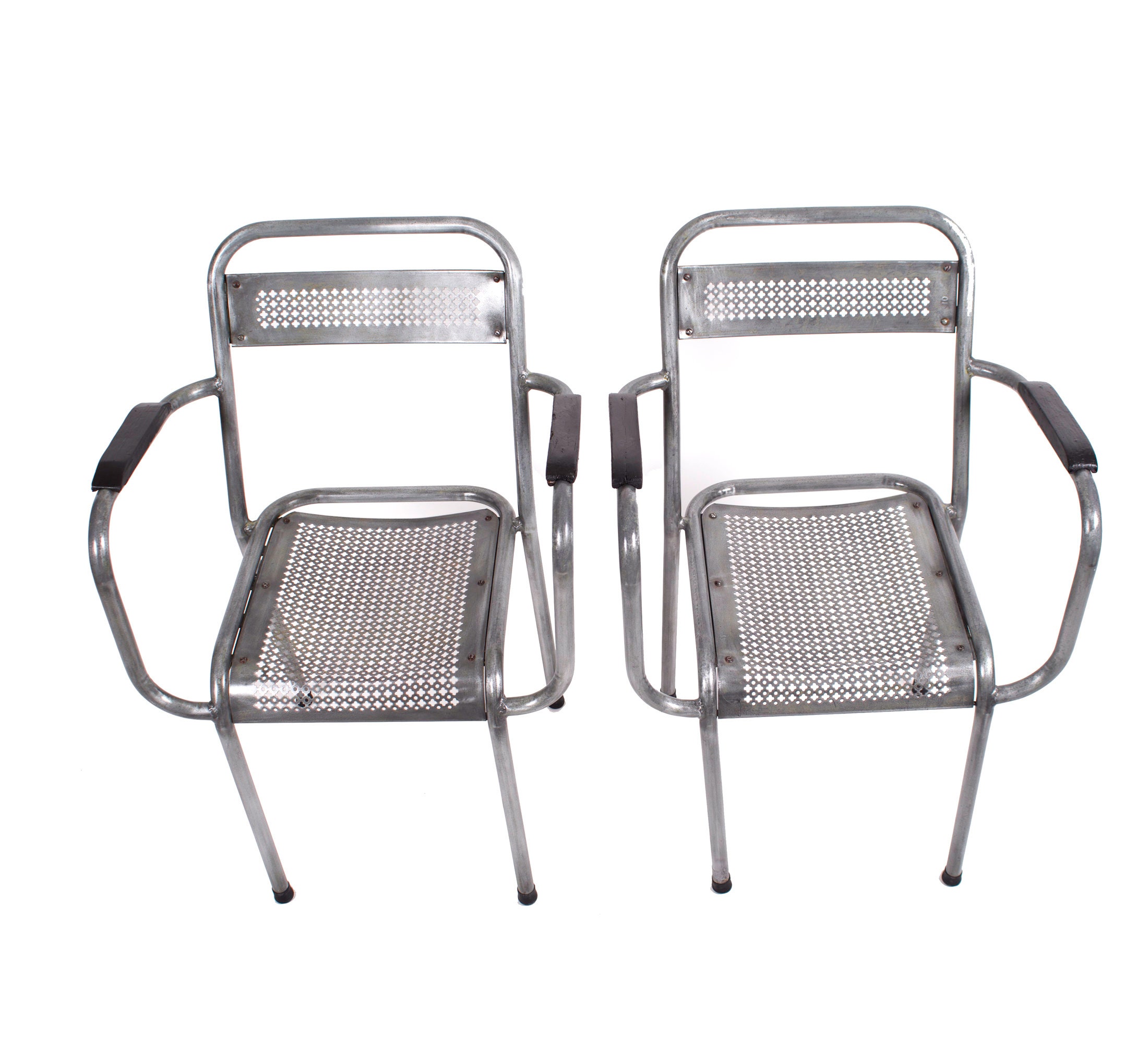 Mathieu Matégot Metal Heart Chair