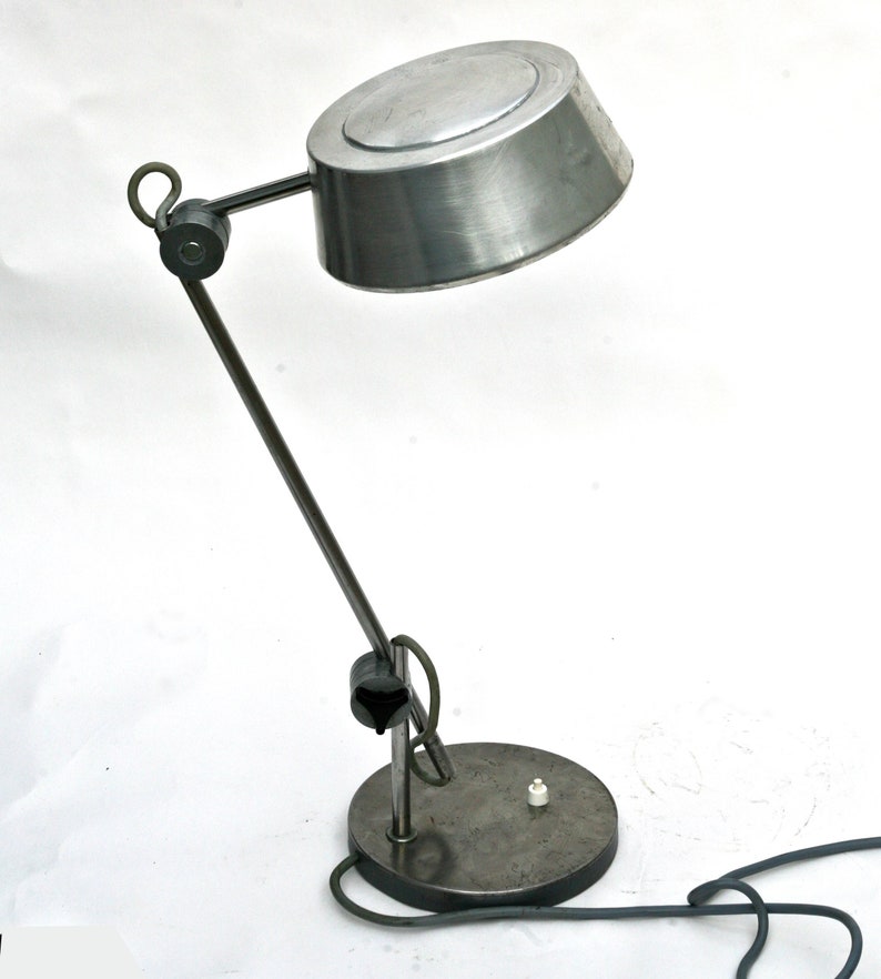 FRENCH MODERNIST JUMO Desk Lamp, Mid-Century image 1