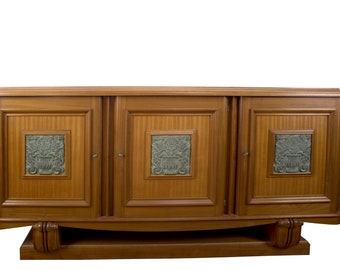 FRENCH Art Deco Modernist large  sideboard JEAN DESNOS
