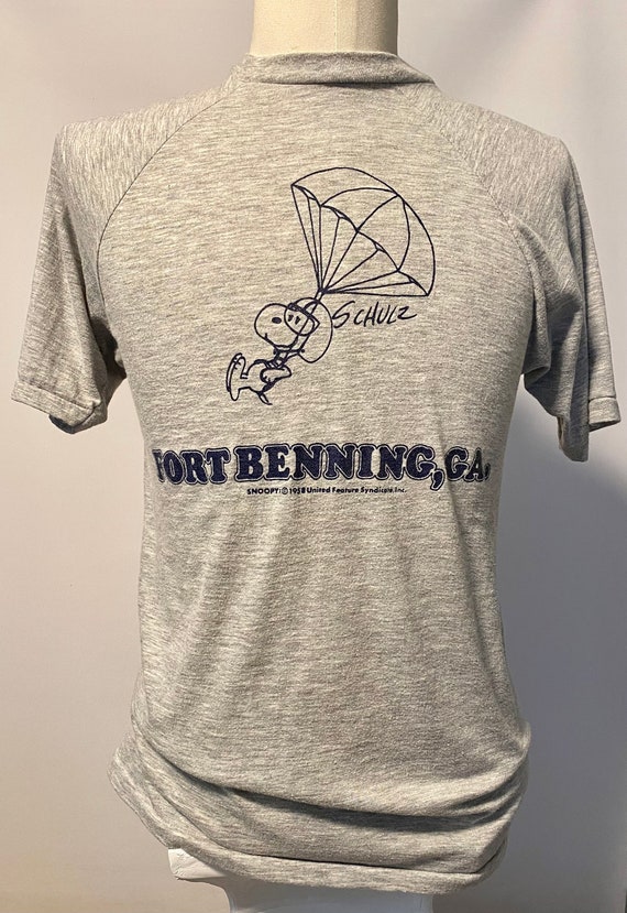 1970’s Snoopy Fort Benning, GA Tee Shirt Sz L
