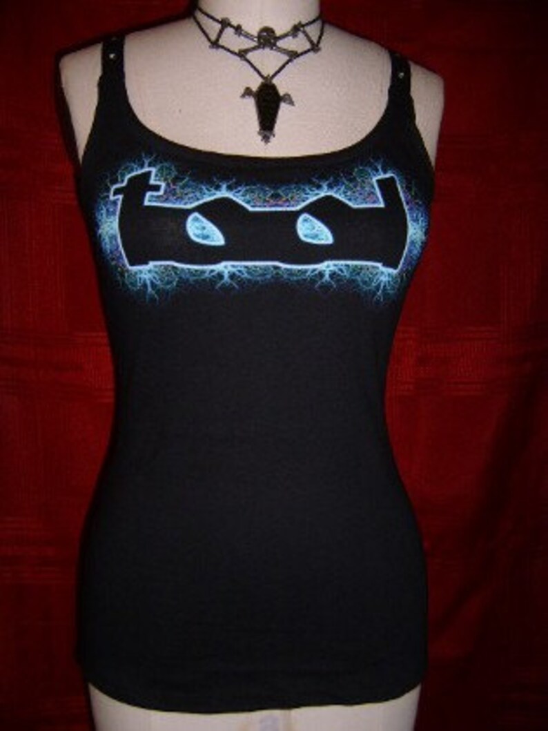 TOOL band diy tank top rock metal girly reconstructed Etsy