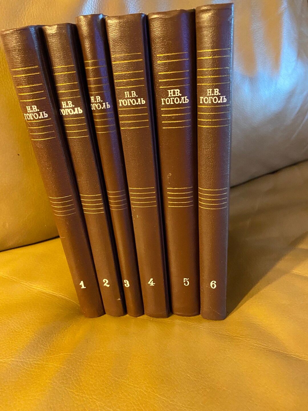 Russian Author Nikolai Gogol Complete Collection of 6 Volumes. 1950 ...