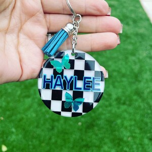 Color Keychain or ornament