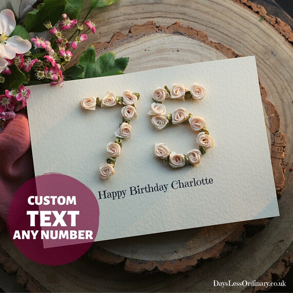 75th birthday hotsell gifts for mum