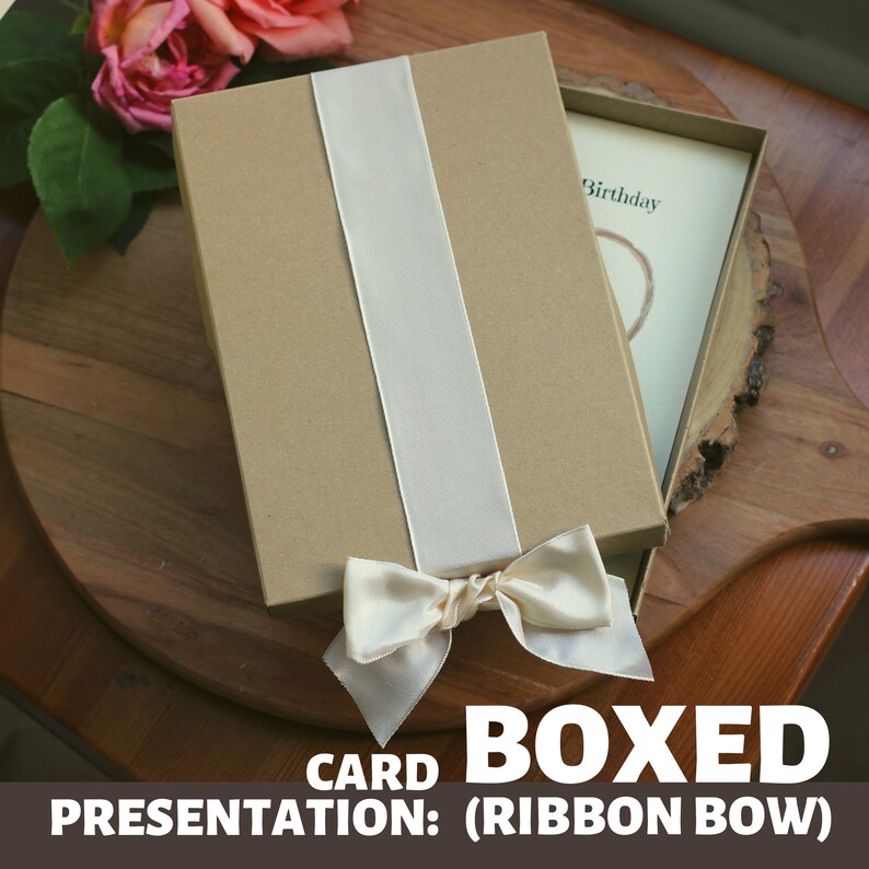 Lace Wedding Handmade Card Wife 13th Anniversary Gift for