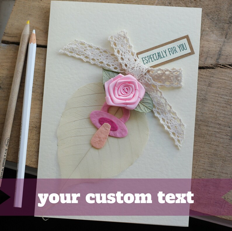 Personalised Girl or Boy Christening Keepsake Granddaughter 1st Birthday Card for Daughter Son or Grandson