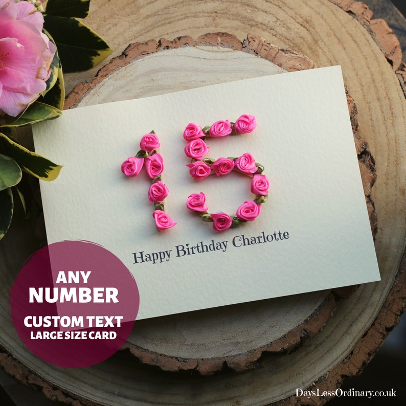 granddaughter 15th birthday card