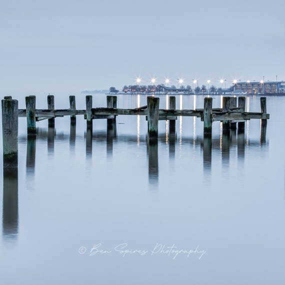 Annapolis Maryland Square Wall Art, Moody Sailing Coastline Photo Print, Gray Day Maritime Minimalist Poster, 1x1 Fine Art Photography