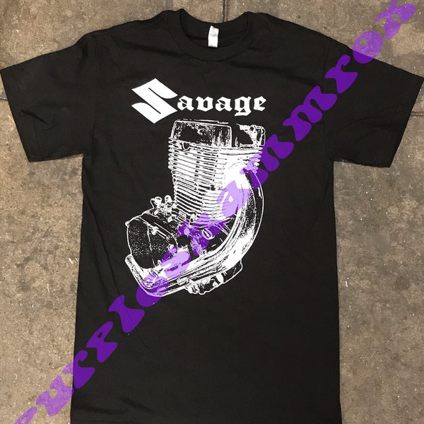 SUZUKI SAVAGE boulevard LS650 S40  short sleeve T-SHIRT yamaha kawasaki ducati harley honda motorcycle chopper bobber cafe racer