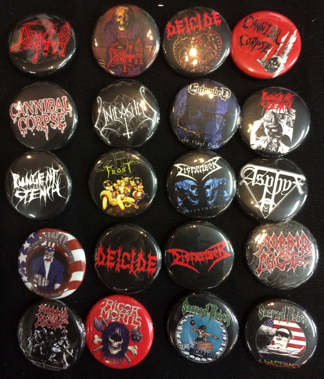001 Death Speed Thrash Black Metal Button, Pin, Badge - Etsy 001 Death Speed Thrash Black Metal Button, Pin, Badge - Etsy
