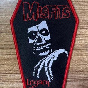 LEGACY Brutallity Coffin Shaped Woven patch heavy metal death black thrash speed grindcore crust doom cartoon novelty patches sew-on