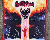 DESTRUCTION Infernal Overkill Woven Patch Heavy Metal Death Black 