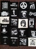 Punk metal crust doom black death grind grindcore heavy gore horror cult cartoon novelty patches sew-on DIY PS05 